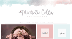 Desktop Screenshot of michellecollisphotography.com